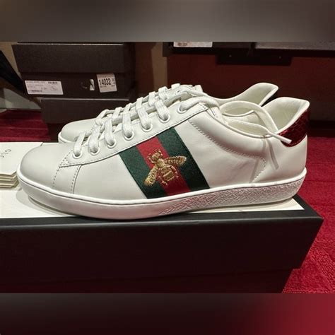 gucci sneakers bumble bee|Gucci sneakers ace bee.